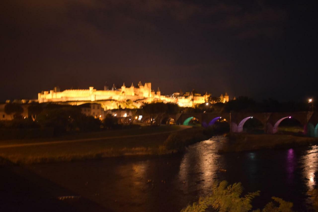 L'Or Vert, Castle View, Private Parking, Air Conditioner, Netflix, 160M From Medieval Town Carcassonne Zewnętrze zdjęcie